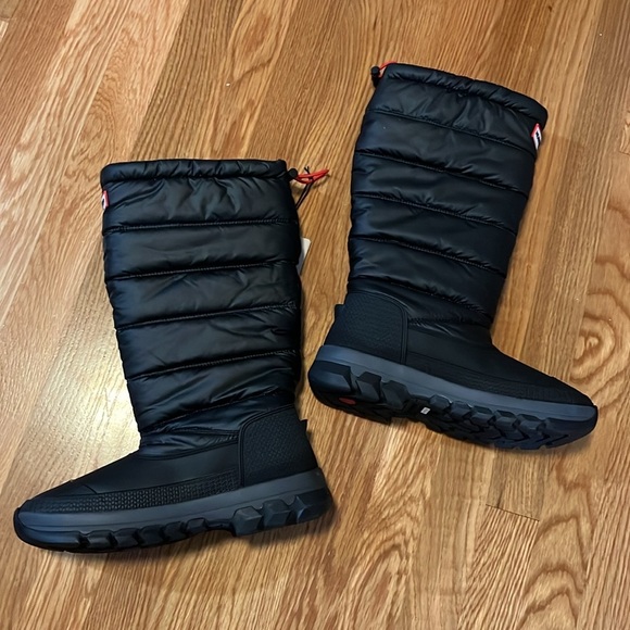 Free People x Hunter Original Insulated Tall Snow Boots Size 8 NWT - Picture 7 of 12